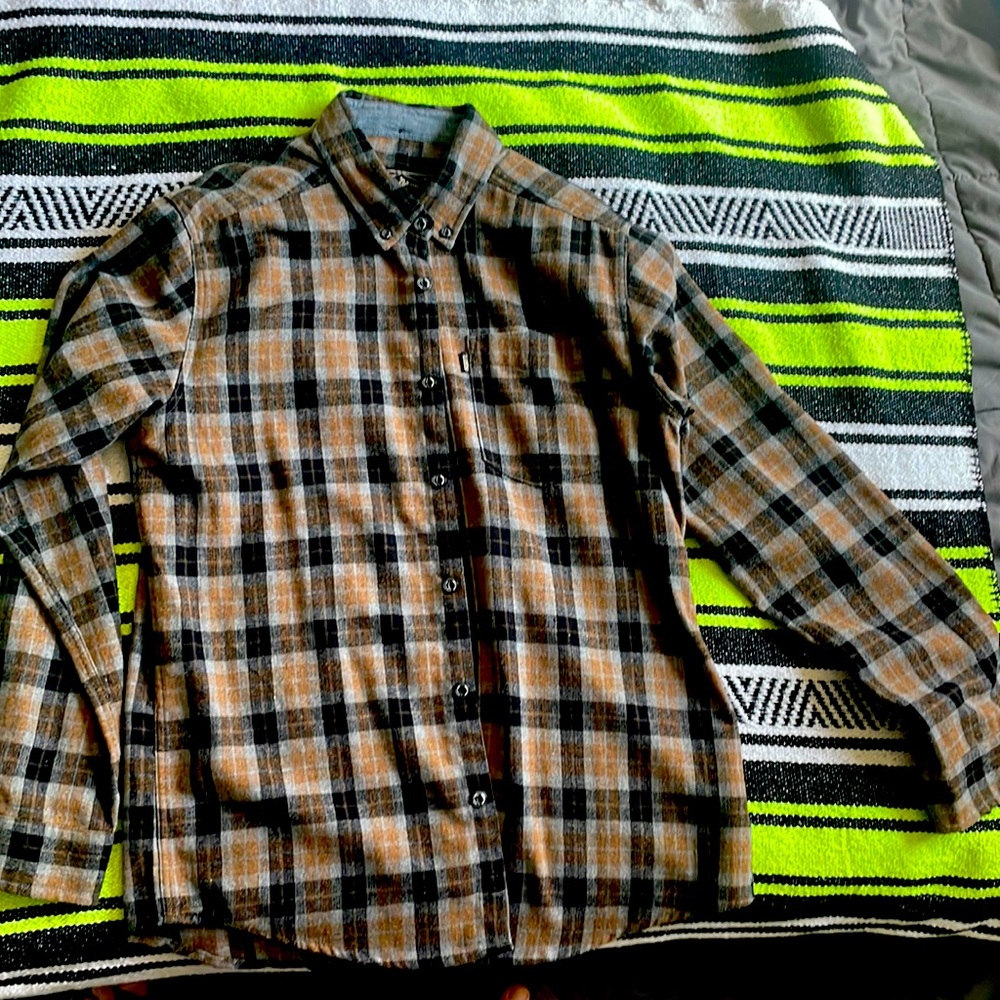 Wilder & Sons 80% Poly/20% Wool blend flannel.